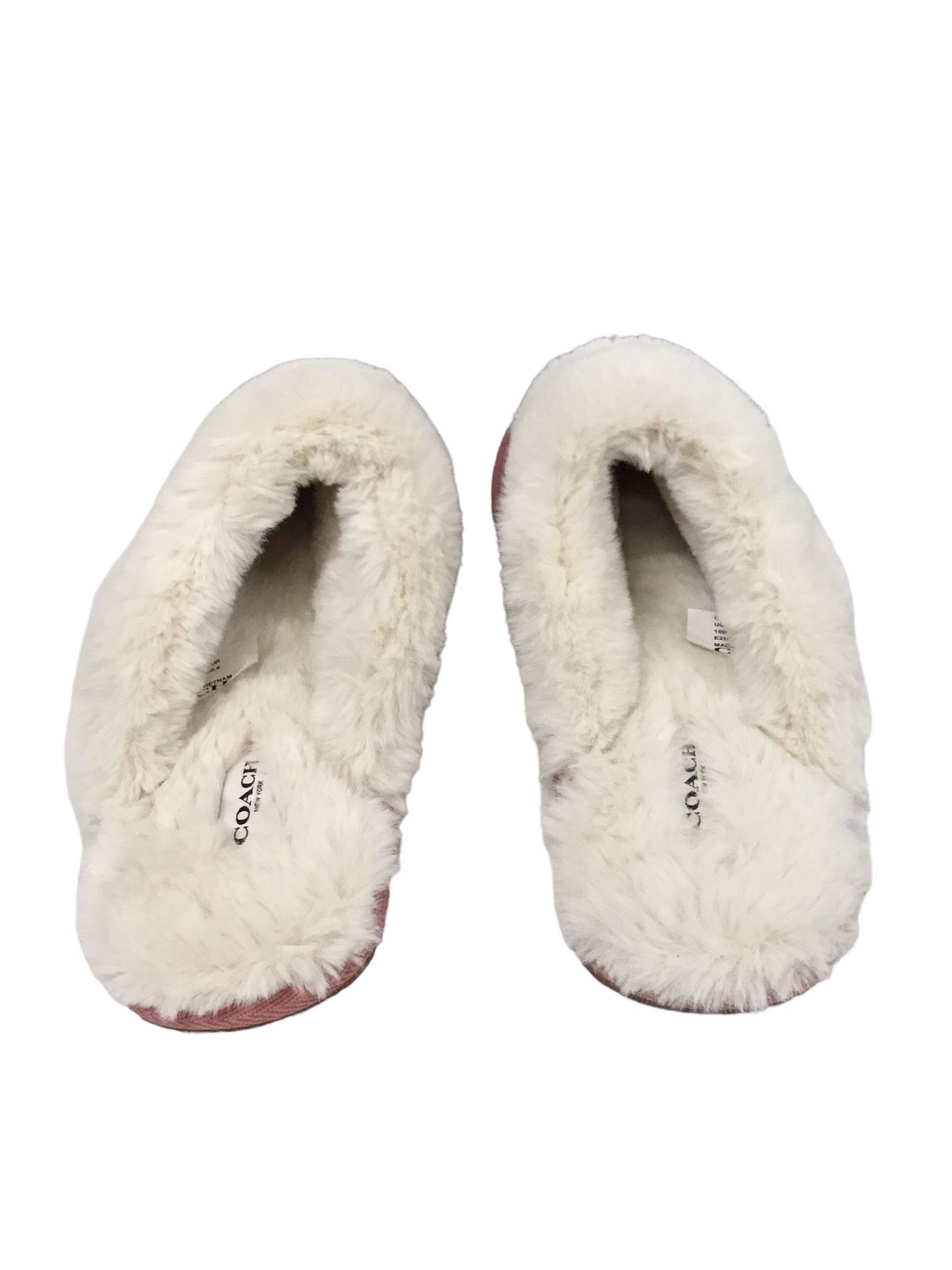 Slippers Designer By Coach