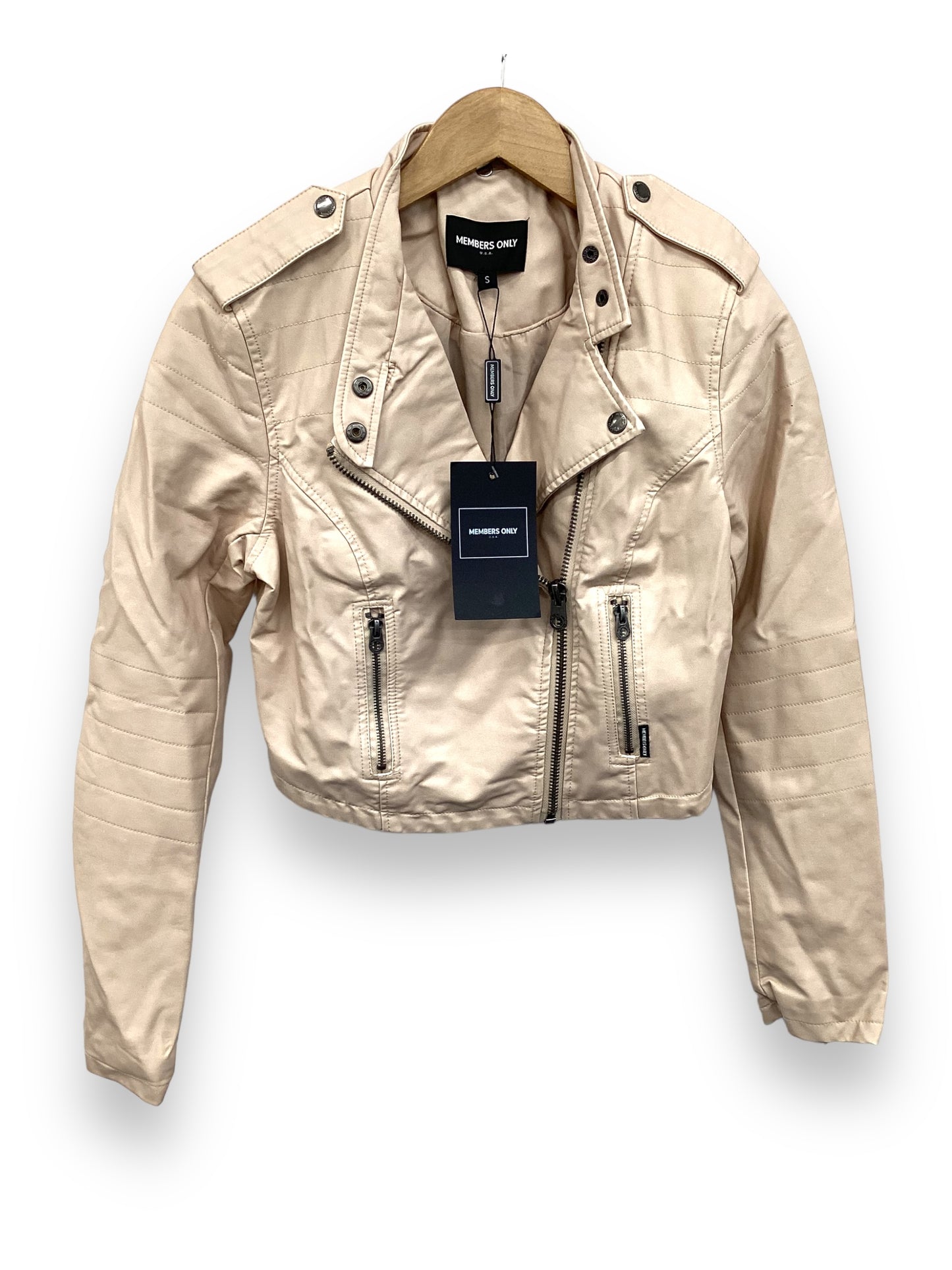 Jacket Moto By Clothes Mentor  Size: S