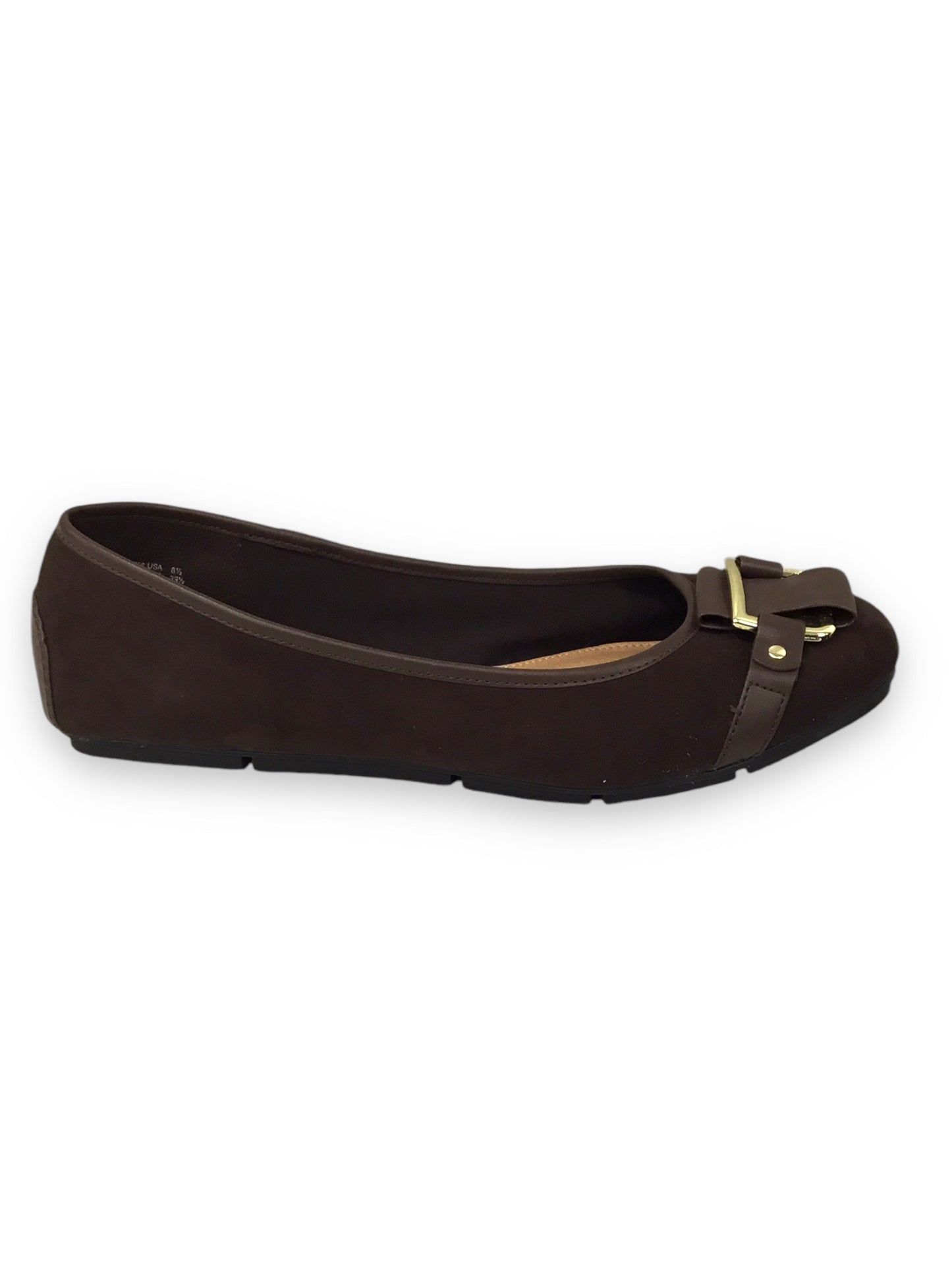 Shoes Flats By Christian Siriano In Brown, Size: 8.5