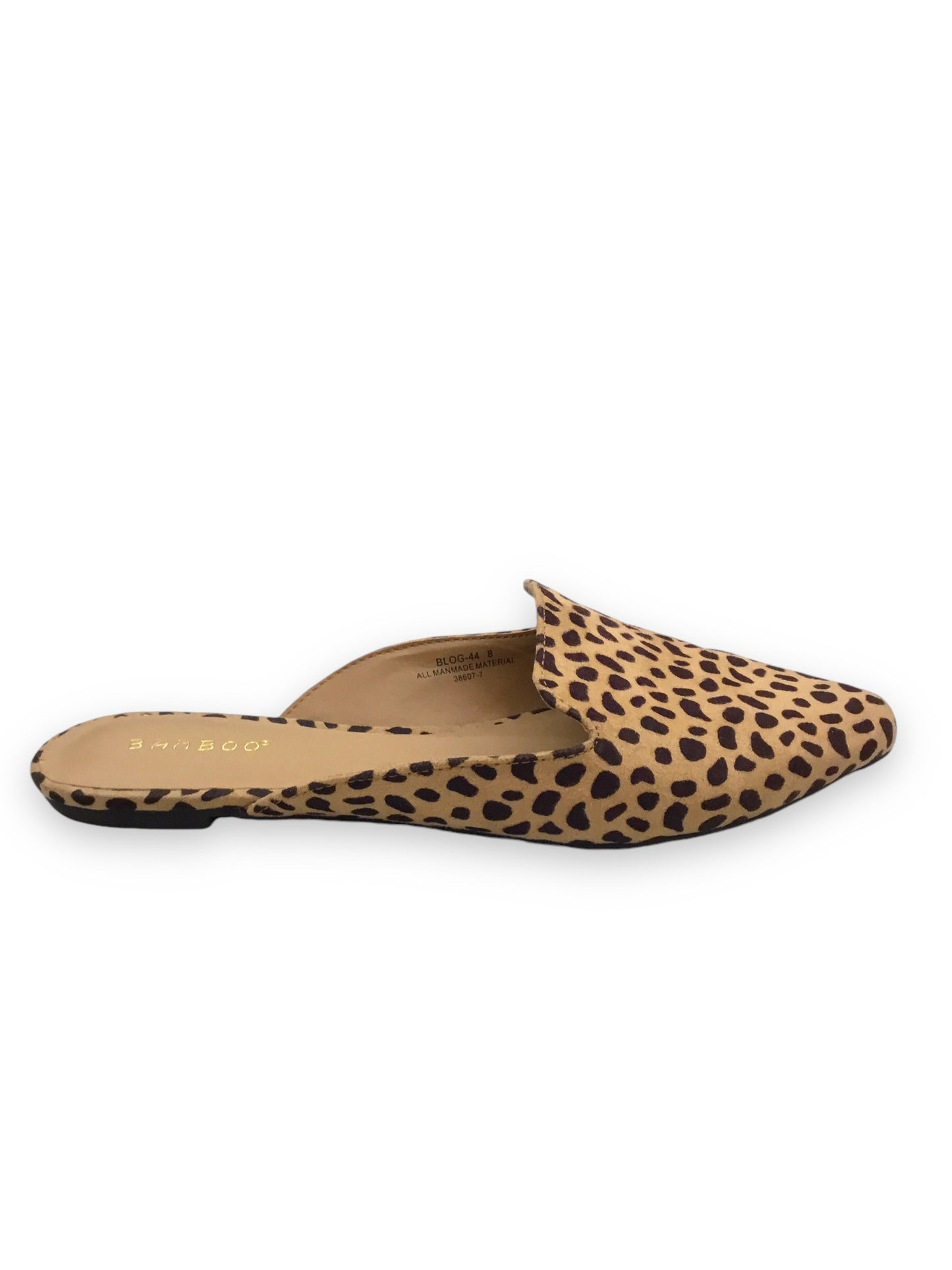 Shoes Flats Espadrille By Bamboo In Animal Print, Size: 8