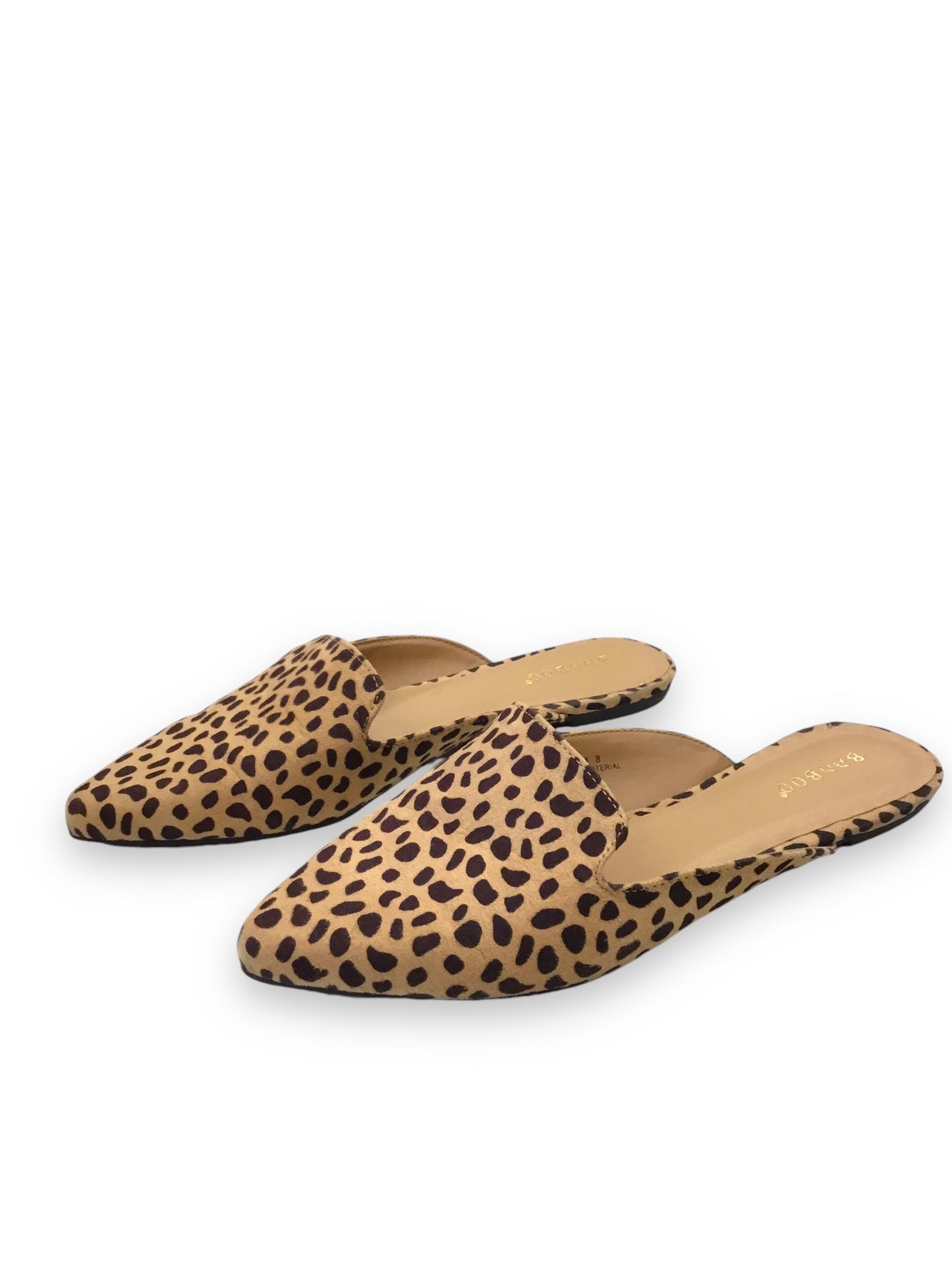 Shoes Flats Espadrille By Bamboo In Animal Print, Size: 8