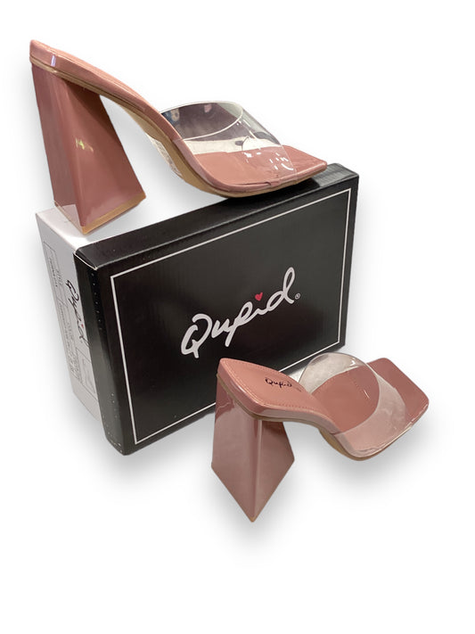 Sandals Heels Block By Qupid  Size: 10