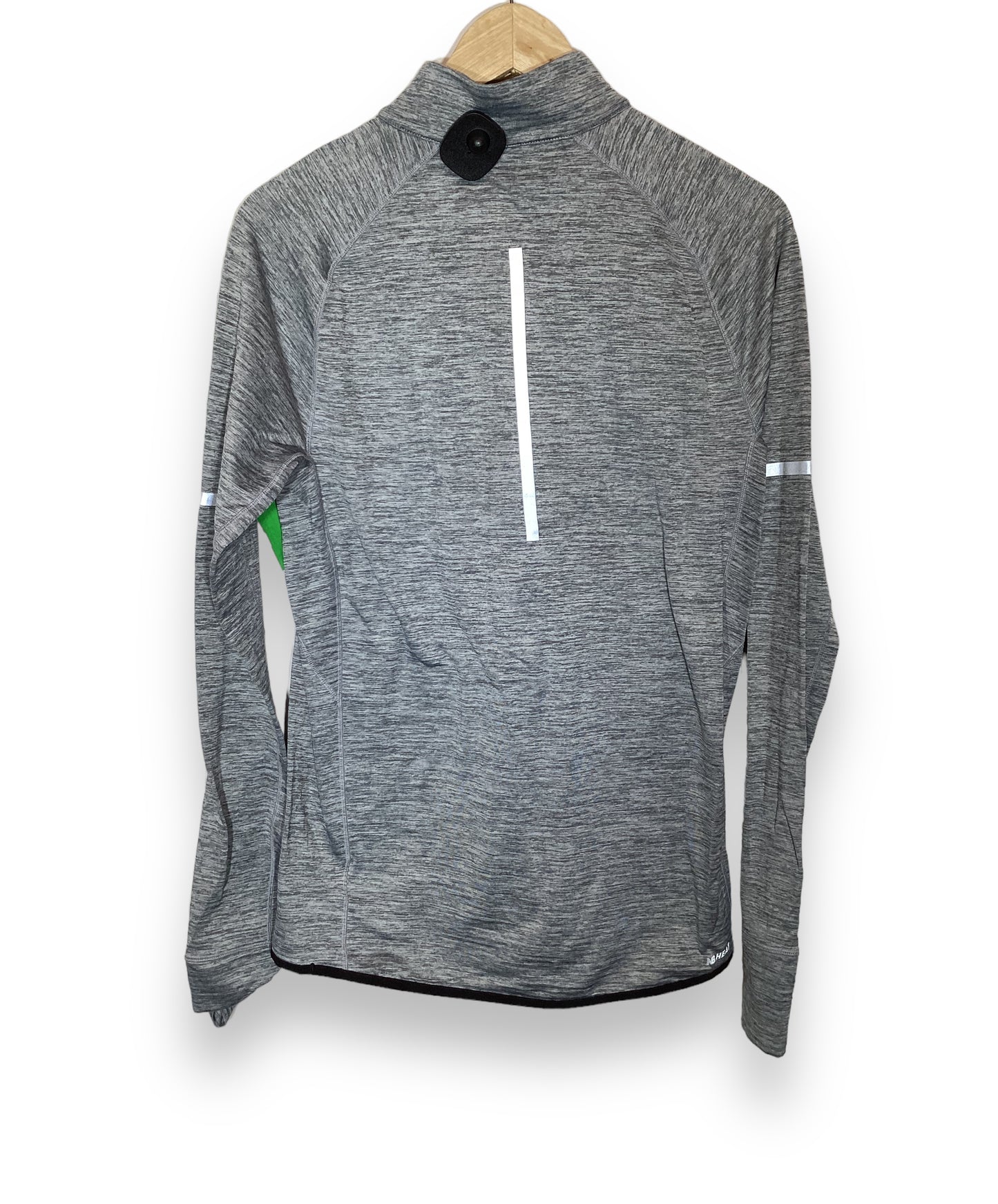 Athletic Top Long Sleeve Collar By New Balance  Size: S