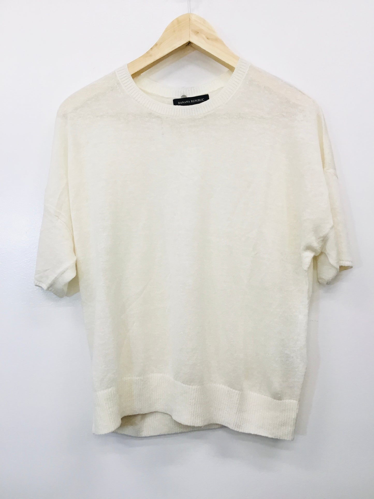 NWT Top Short Sleeve By Banana Republic  Size: M