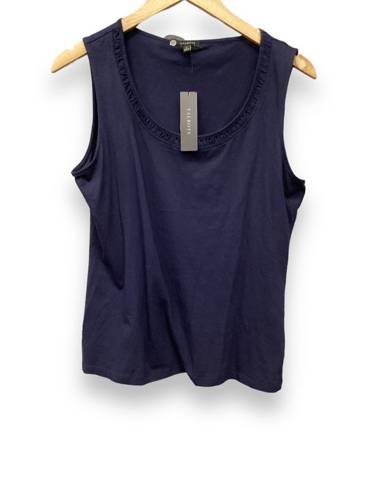 Top Sleeveless By Talbots  Size: L